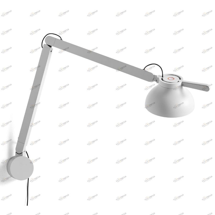 Лампа настенная PC Double, пепельно-серая Hay 419093GREY