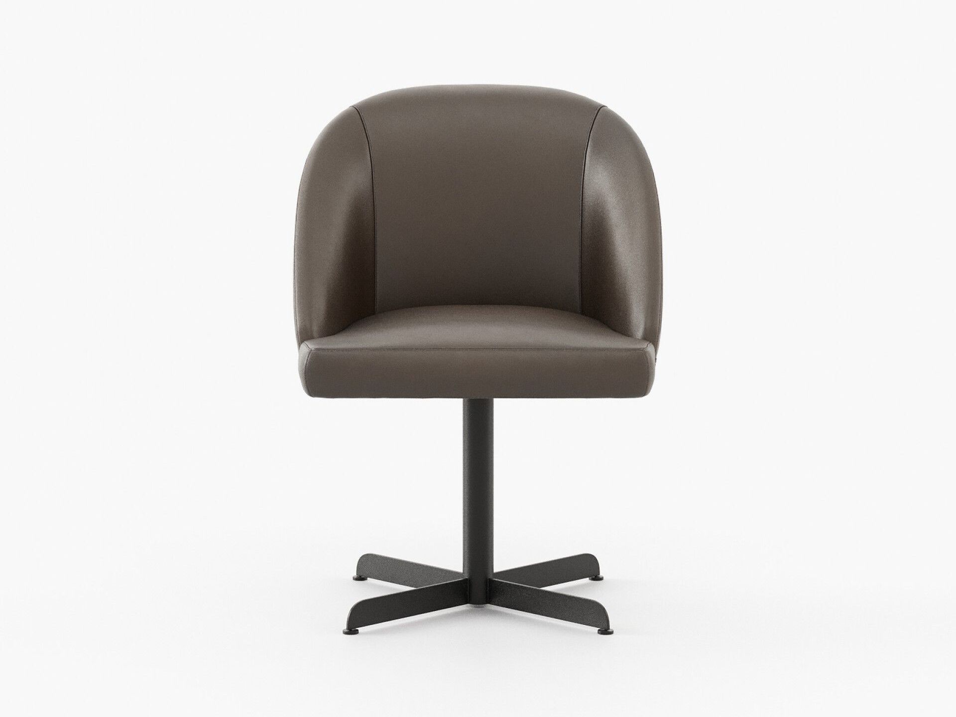 Кожаный мягкий стул Laskasas ARCH-00072747 - Вид №1