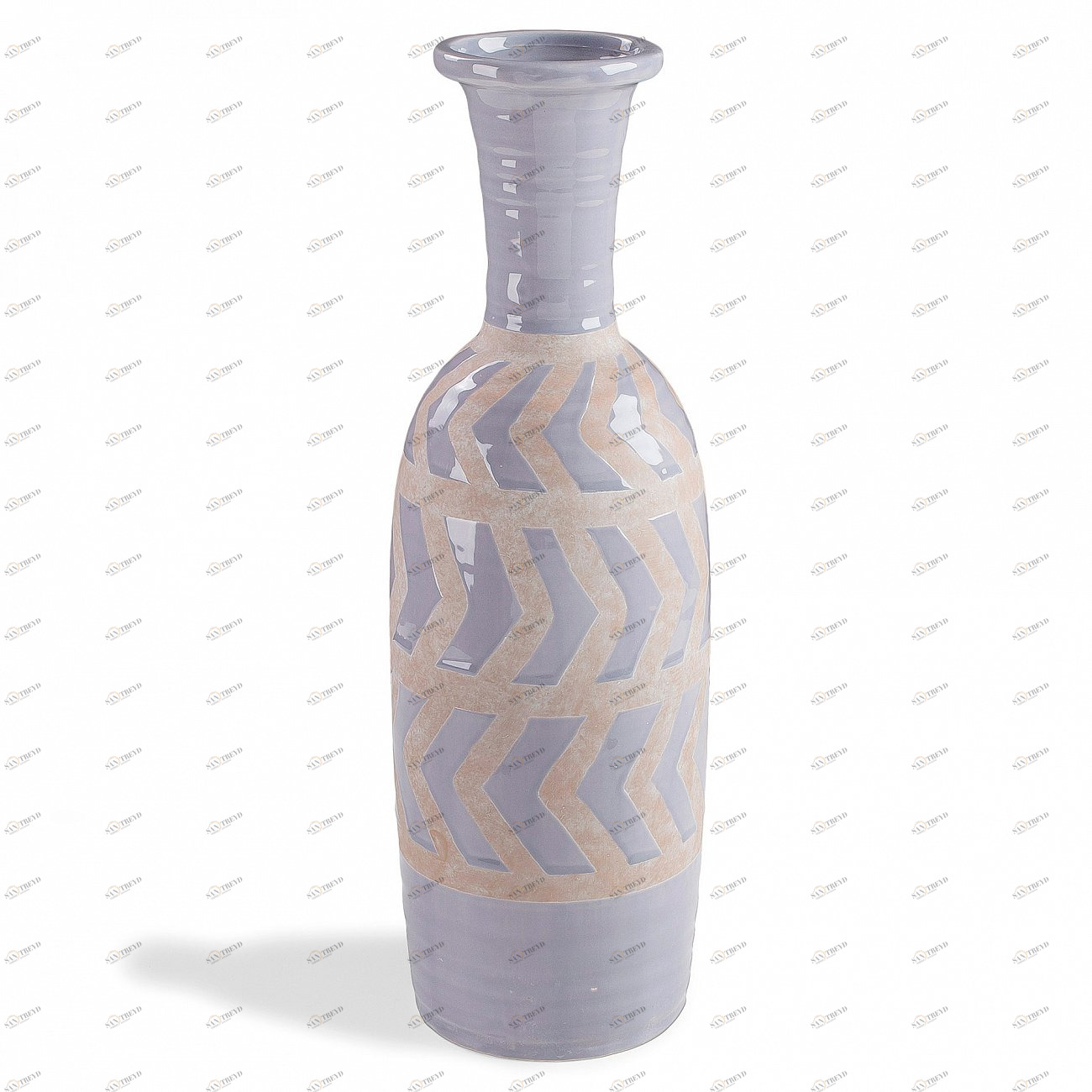 Ваза керамическая голубая Arco от La Forma LA FORMA ARCO 343131 Бежевый