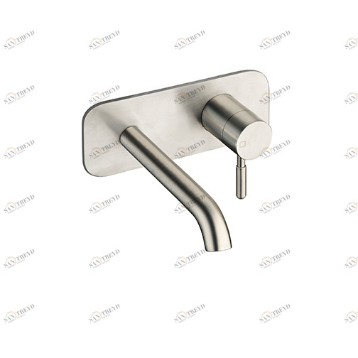 CRIIX256 Смеситель для раковины настенный REGULAR внешние части для CRICS200 (правая сторона) - CRICS201 (левая сторона) со сливом Up & Down 1 "1/4 Cristina Rubinetterie 