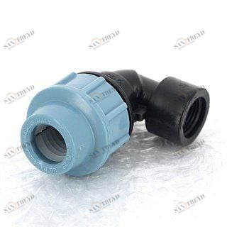 Угол обжим-В 20 x 3/4" для труб ПНД UNIDELTA 1009020003