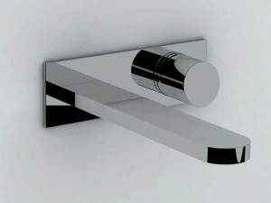 Azzurra Ceramica Смеситель для мойки настенный с тарелкой Linea