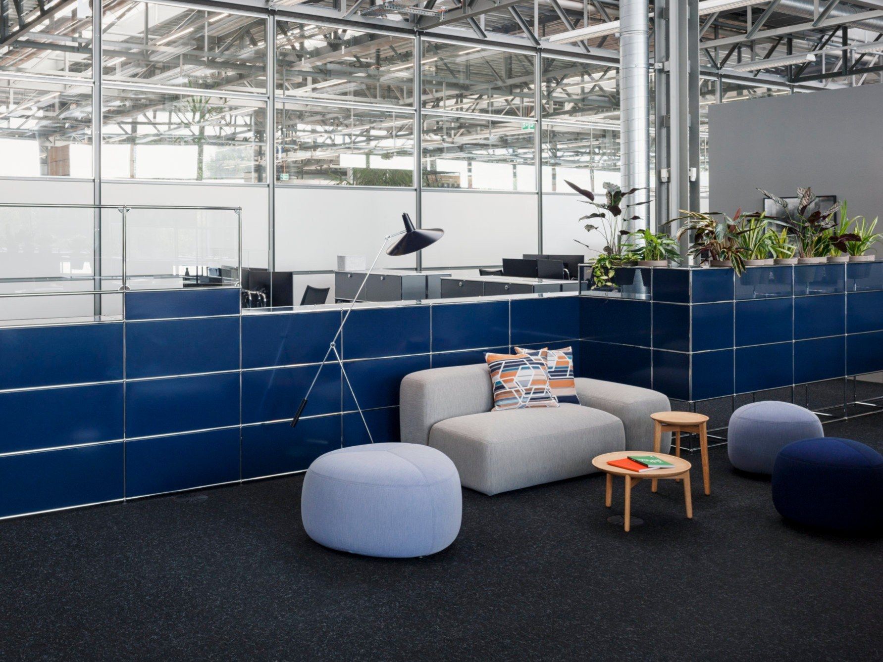 Модульная стойка регистрации USM мир растений для USM Haller ARCH-00140678