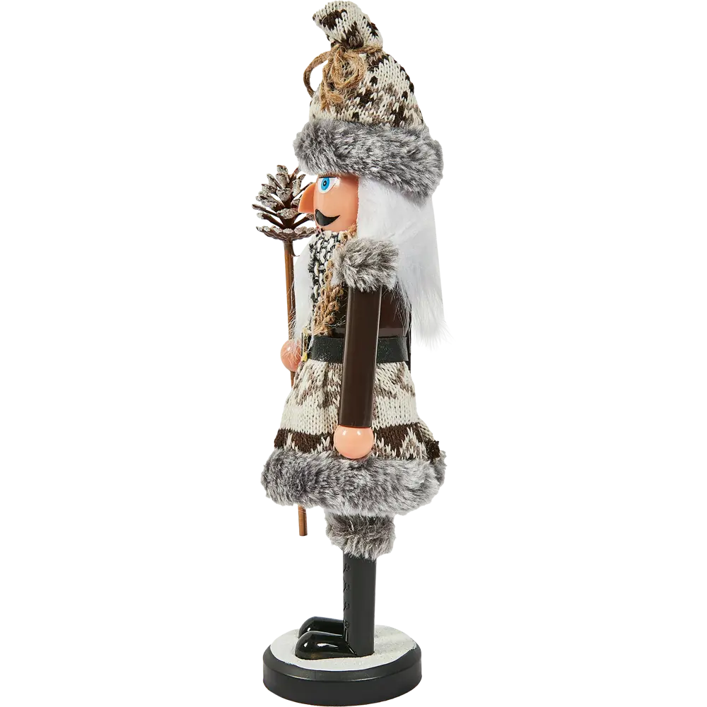 87547372 Декоративная фигура пластиковая Щелкунчик в коричневом 28см STLM-1324638 Santreyd Christmas - Вид №3