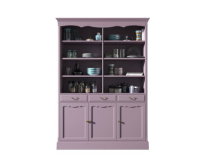 ST9330/3L Двухсекционный шкаф Lavanda для посуды LAB interior Leontina