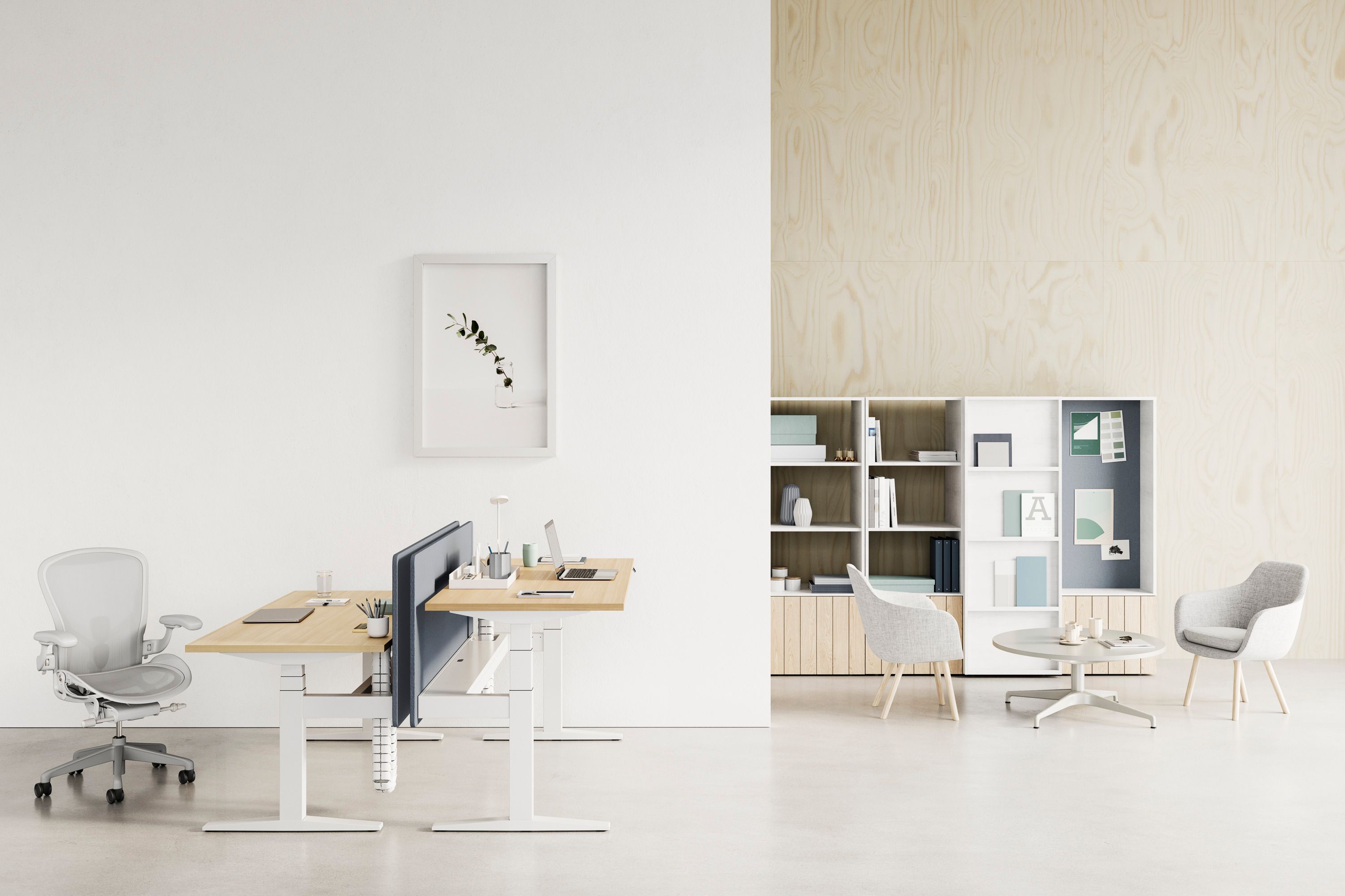 Модульный рабочий стол Herman Miller Ratio ARCH-00117564 - Вид №3