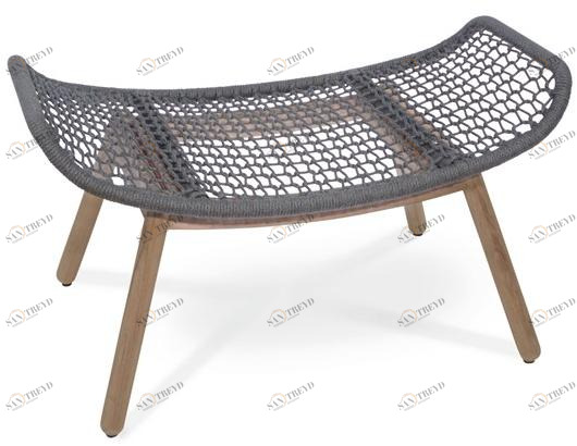 FISCHER MÖBEL Садовая подставка для ног Wing light 2724