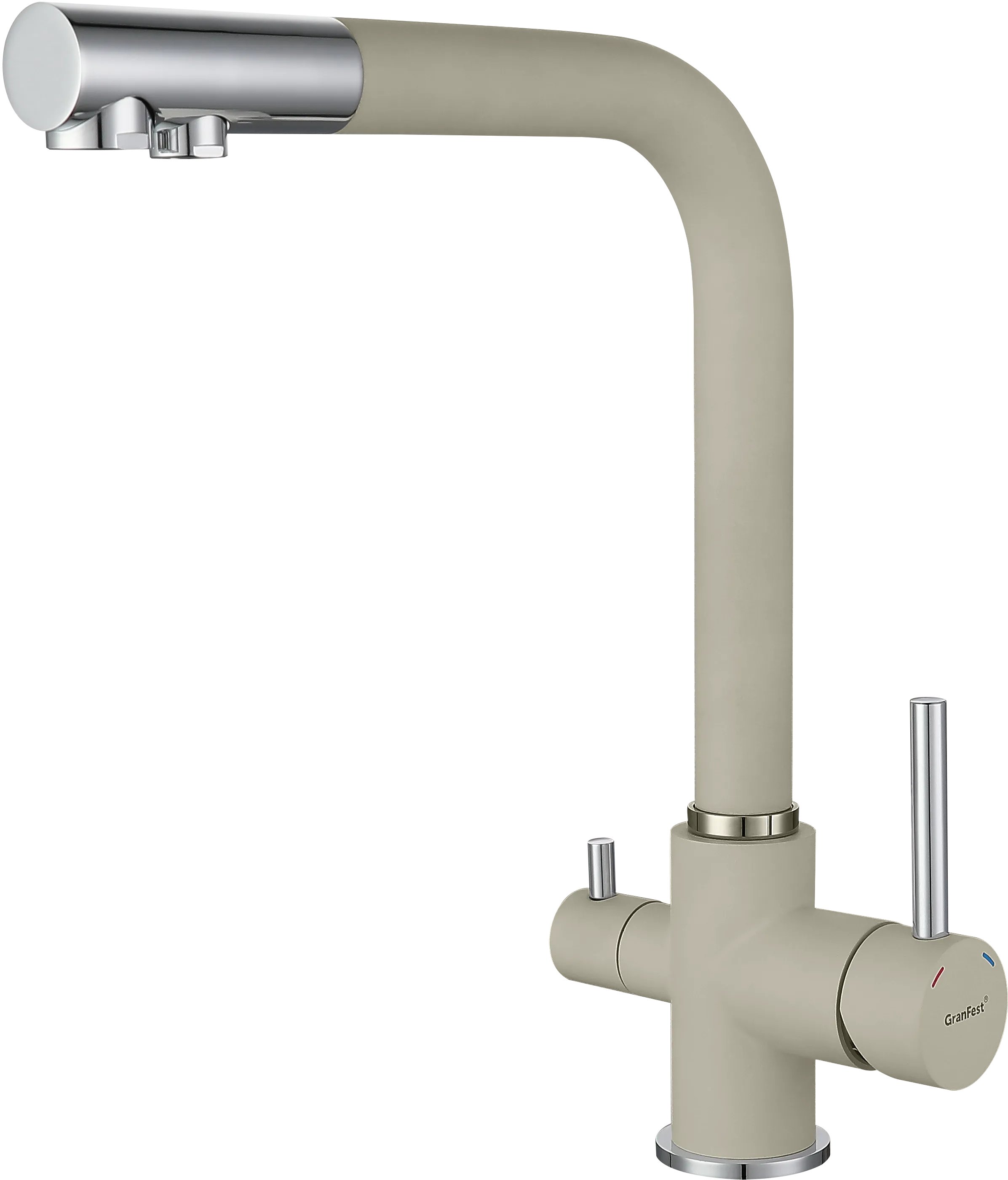 Кухонный смеситель 3611 топаз GranFest 