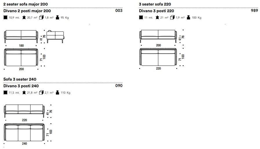 Moroso Диван из ткани или кожи sun-id-1413432 - Вид №1