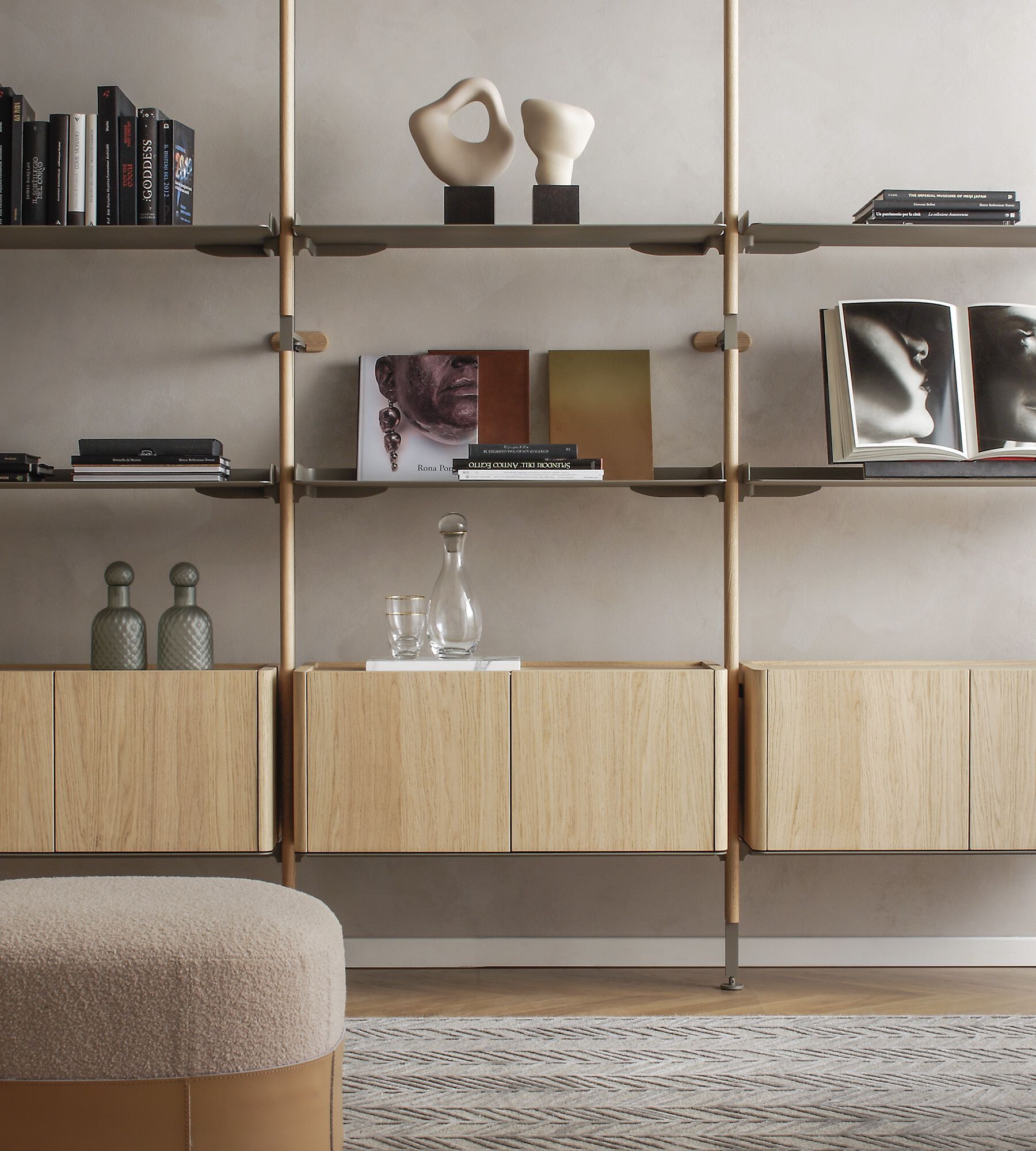 Книжный шкаф из массива дерева Morica Design Кутюр ARCH-00103529 - Вид №13