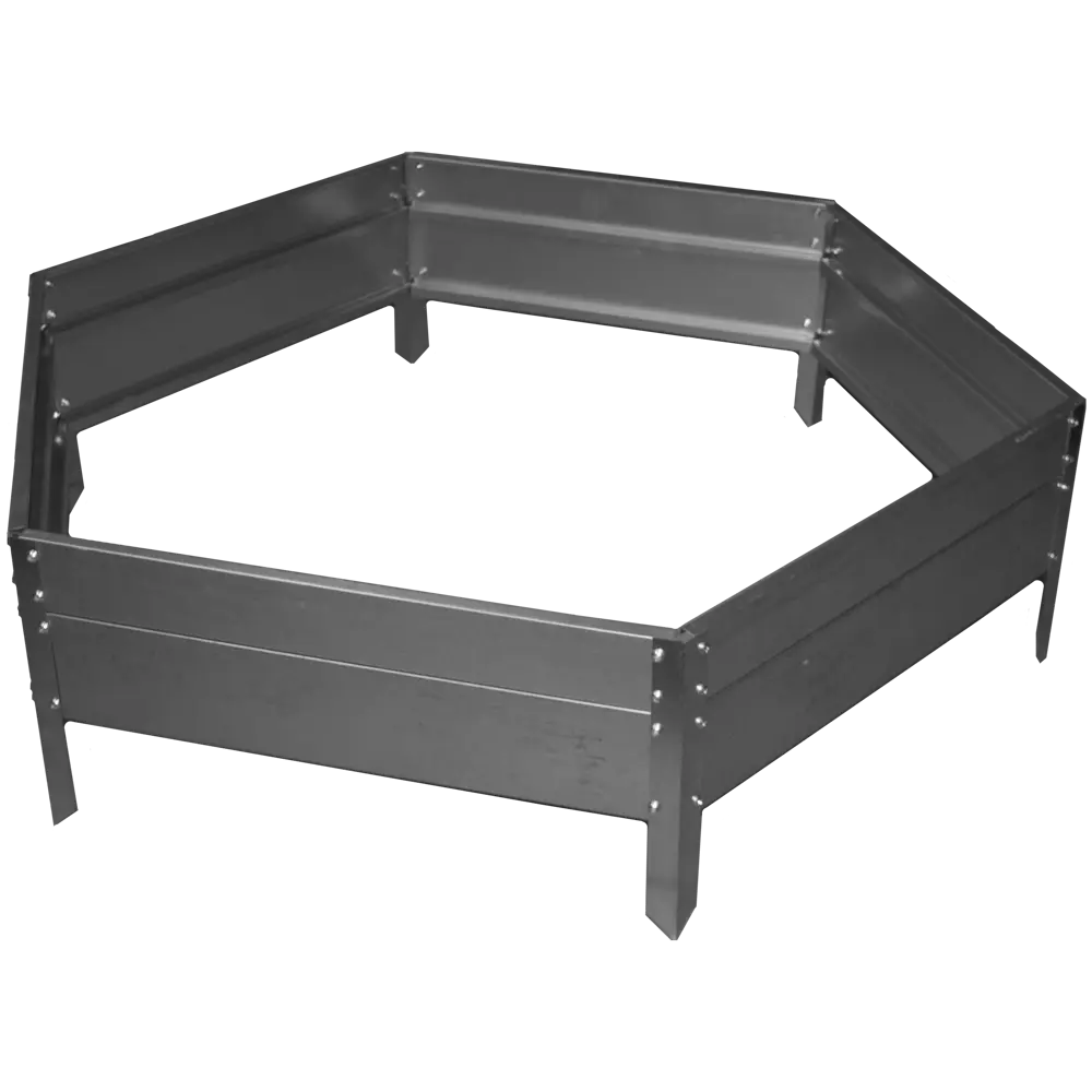 Santreyd Клумба Соты — высокая грядка из оцинкованной стали 84606909 STLM-0052705