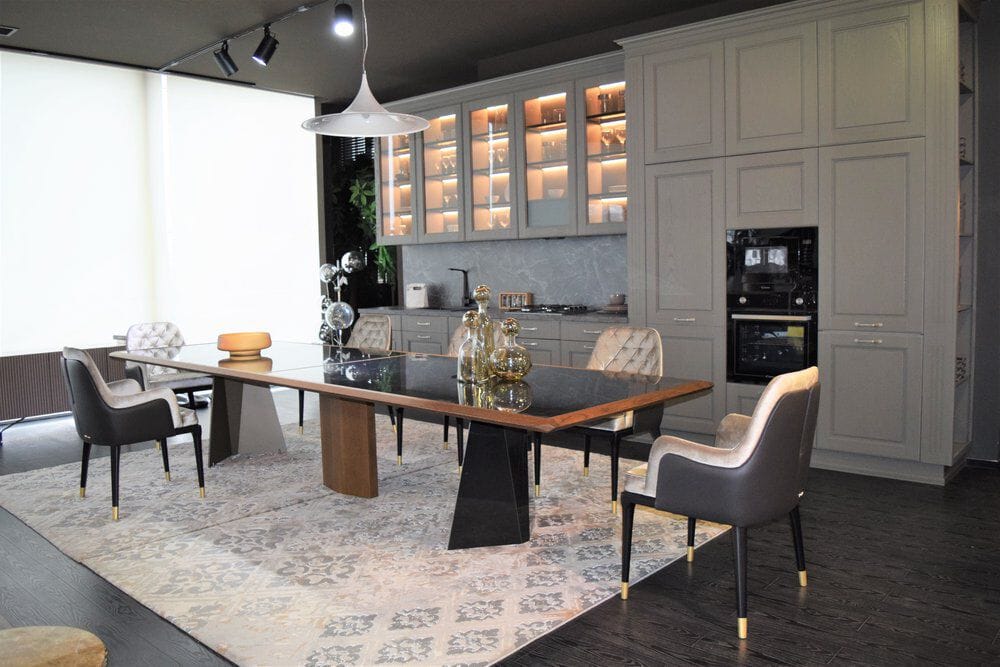 Кожаный мягкий стул с подлокотниками ABLE Isla ARCH-00015165 - Вид №2