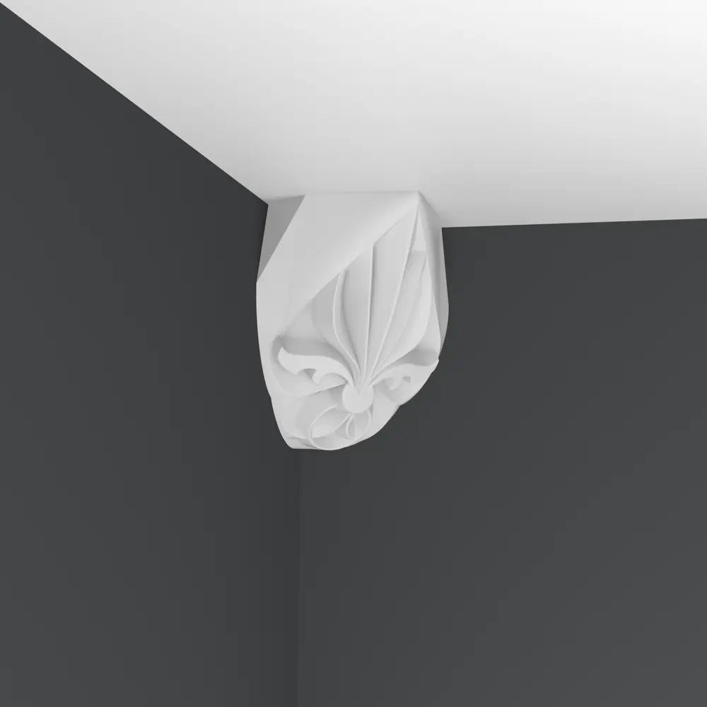 FORMAT Уголки декоративные для потолочного плинтуса 5007, 4 шт 81959652