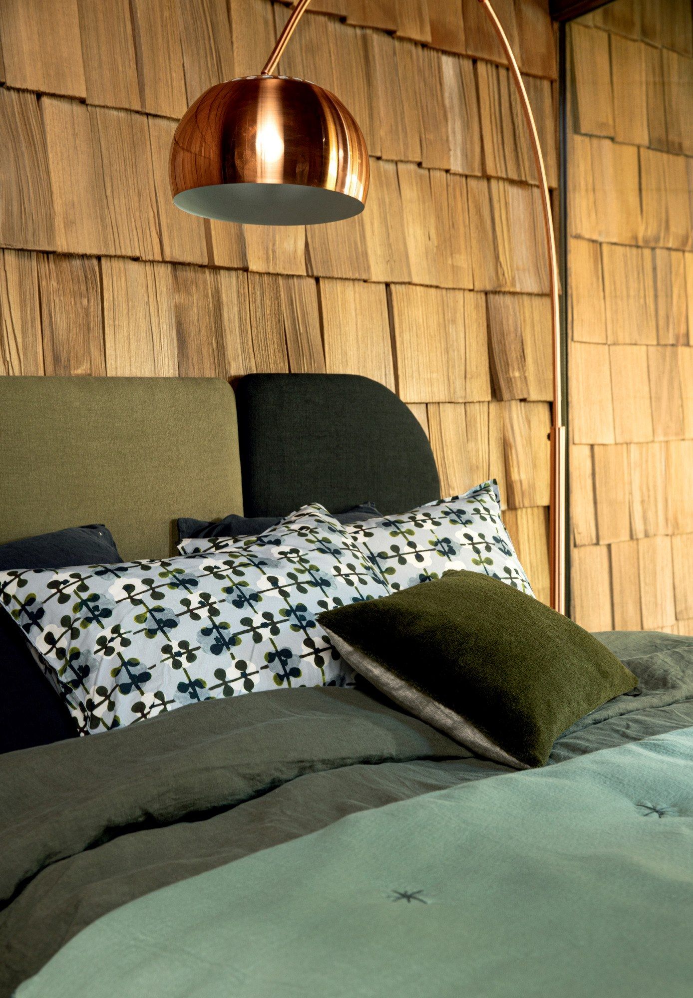 Прямоугольная однотонная подушка из искусственного меха Élitis WINTER ARCH-00002679 - Вид №8