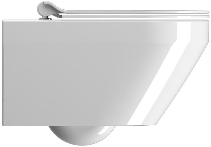 891511 Подвесной унитаз настенный Белый GSI ceramica Kube Италия - Вид №1