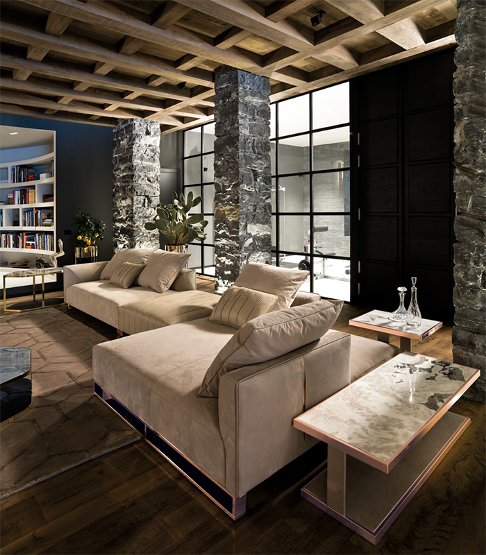 Диван FOLD COMPOSIZIONE 2 LONGHI Serie W 527 1  - Вид №2