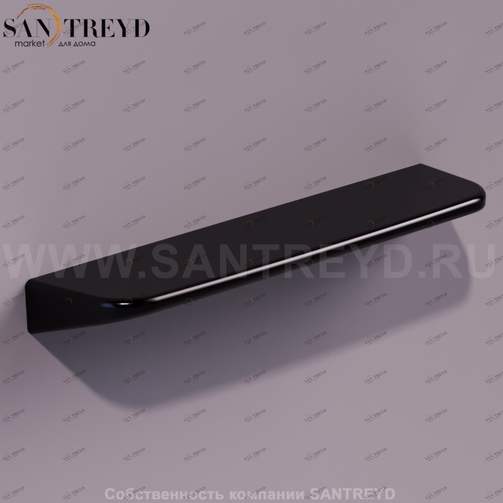 Полка подвесная BADEN BADEN 60 см черная Simas DE16NERO