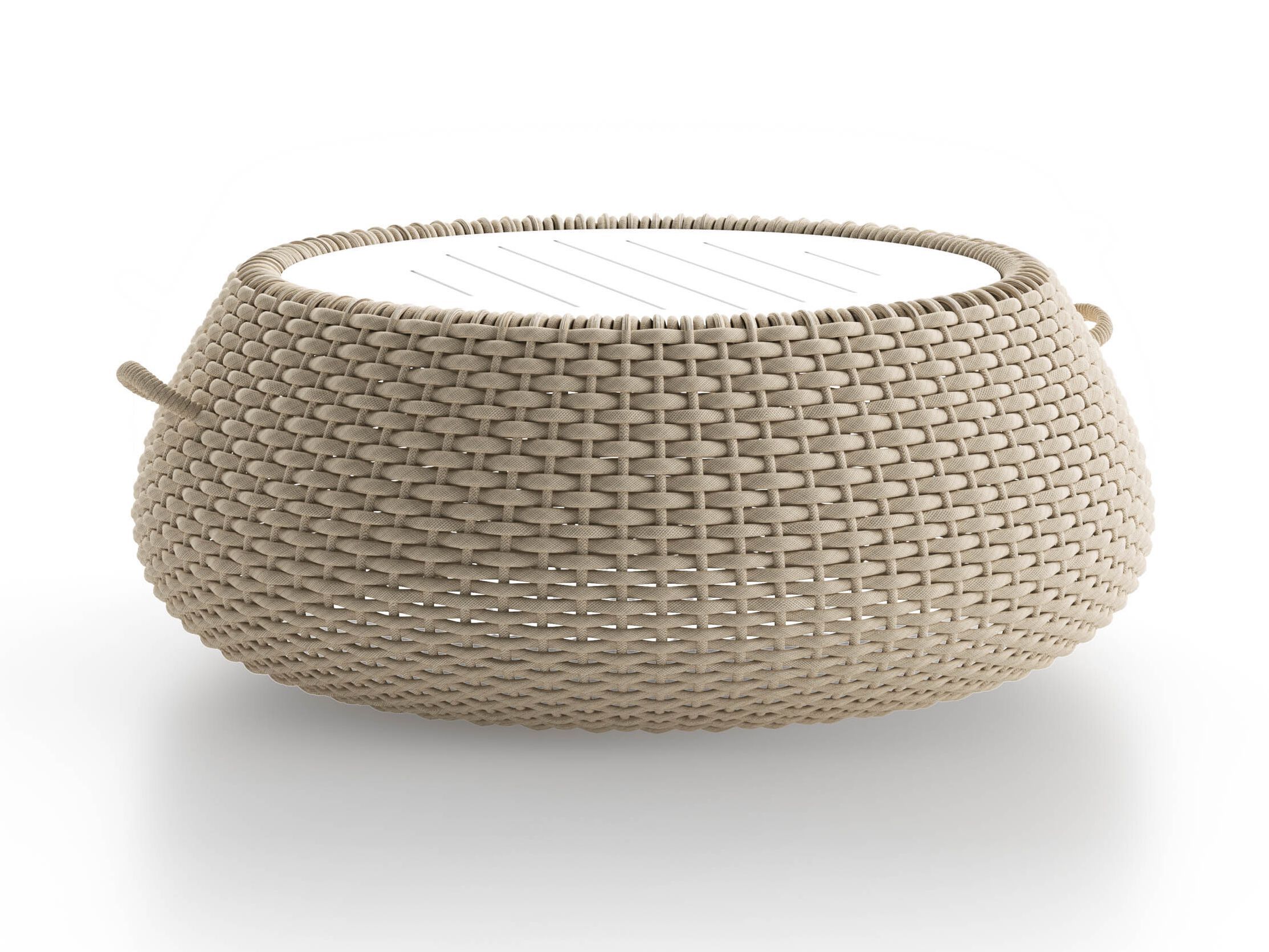 Низкая акриловая ткань сад журнальный столик Atmosphera Ludo ARCH-00146042