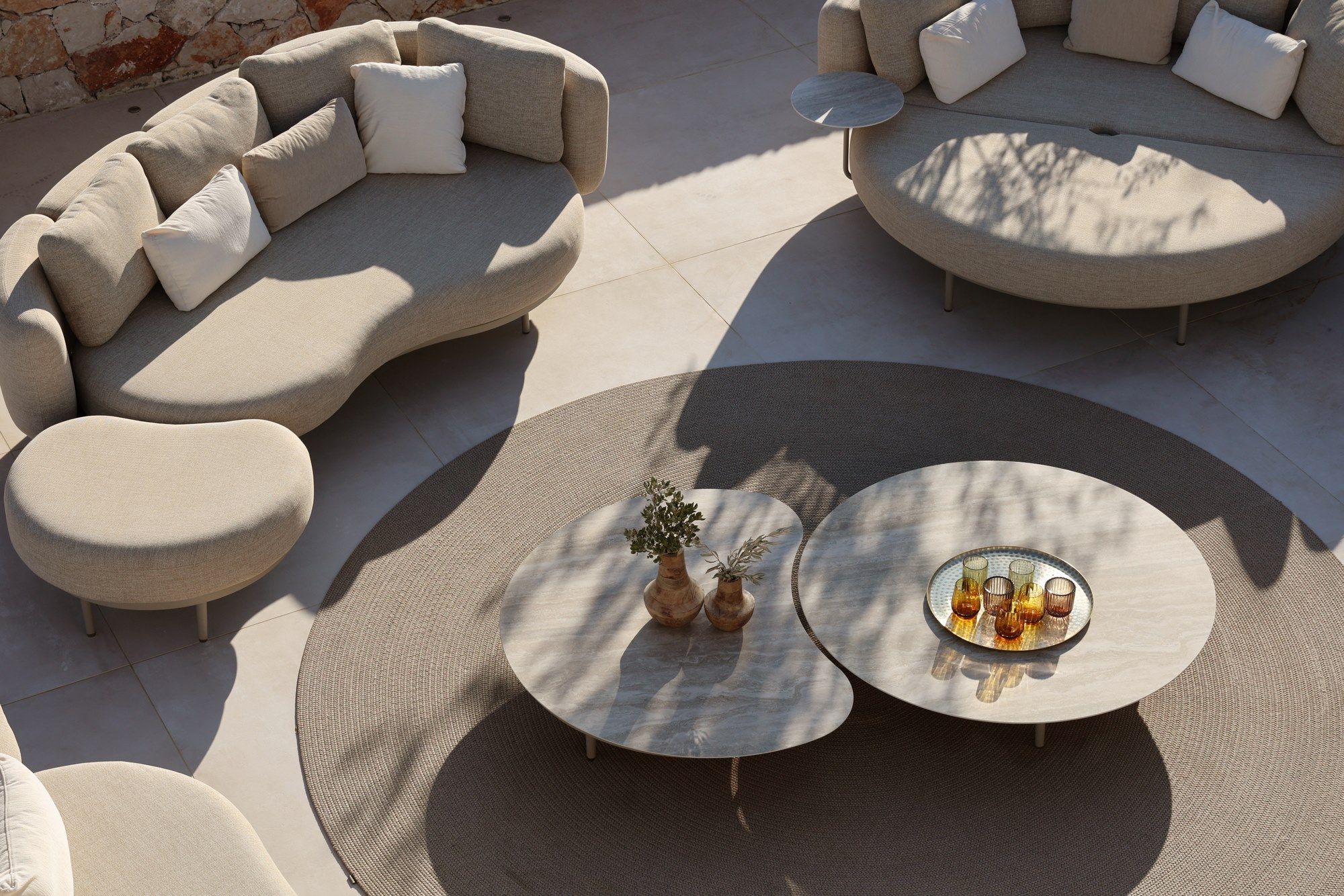 Керамический низкий садовый столик Royal Botania Organix Lounge ARCH-00135285 - Вид №13