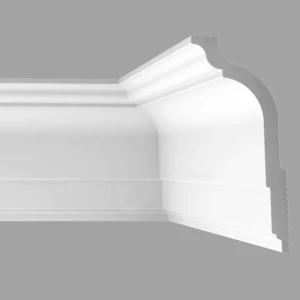 90522184 Плинтус потолочный BELLO DECO С14/130 2000x60x130мм белый STLM-1340067