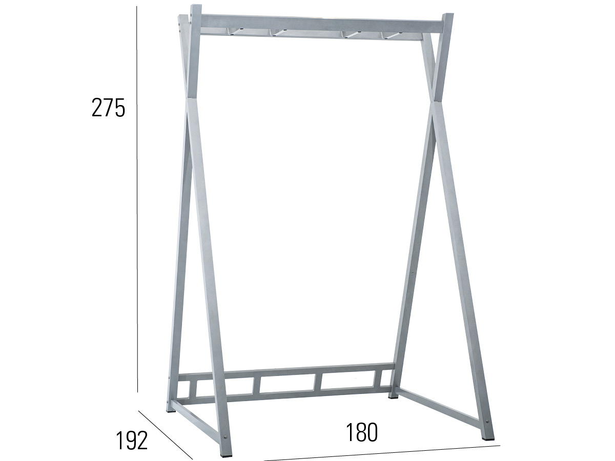 68.00.0866 Каркас Heaven Swing, серебристый, для односпальных и двуспальных кроватей Mbm  - Вид №2