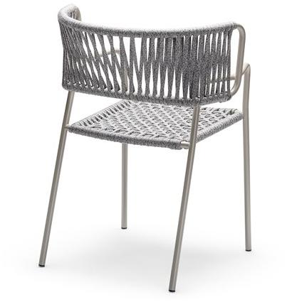 CHAIRS & MORE Садовое кресло из морской веревки с подлокотниками Klot sun-id-1515302 - Вид №5