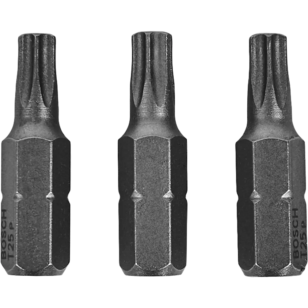 Бита Bosch Extra Hard 2607001615 T25x25 мм, 3 шт. 80158905 STLM-2032301 BOSCH PROFESSIONAL 