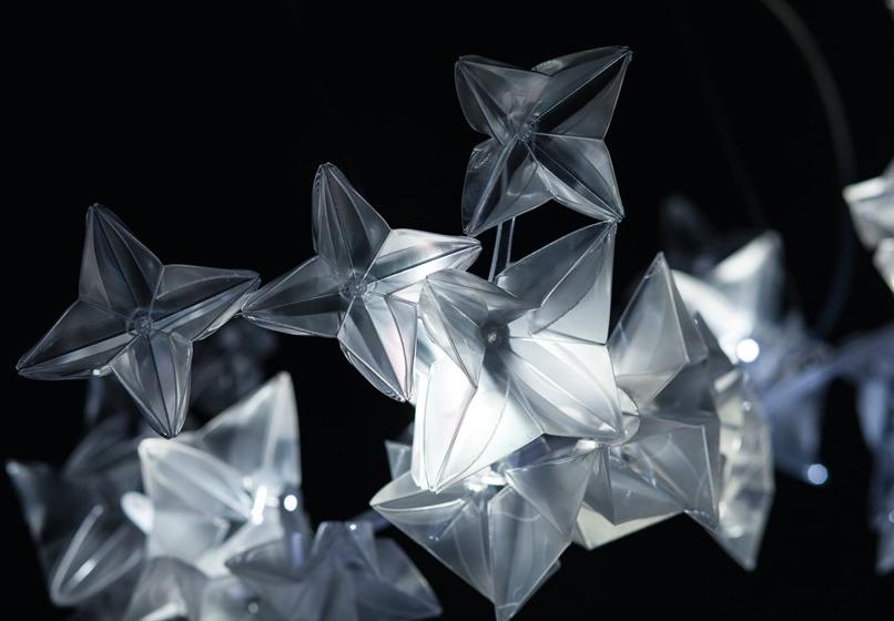 Slamp Подвесной светильник из лентифлекс® Hanami sun-id-1400800 - Вид №7