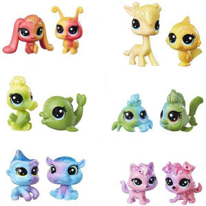 C0794 Hasbro Littlest Pet Shop Литлс Пет Шоп: Радужная коллекция - 2 радужных пета Littlest Pet Shop Hasbro