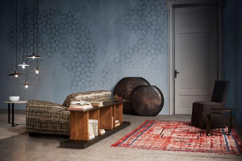 ELITE TO BE Книжный шкаф двусторонний с вращающимися деревянными полками sun-id-1344883 - Вид №5