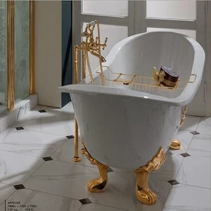 Ванна чугунная с ножками VRG 1940BI Gaia ANTIQUE