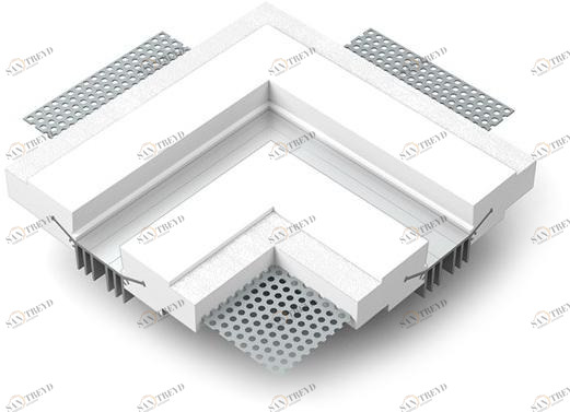 9010 novantadieci Линейный профиль освещения в cristaly®  4190k 