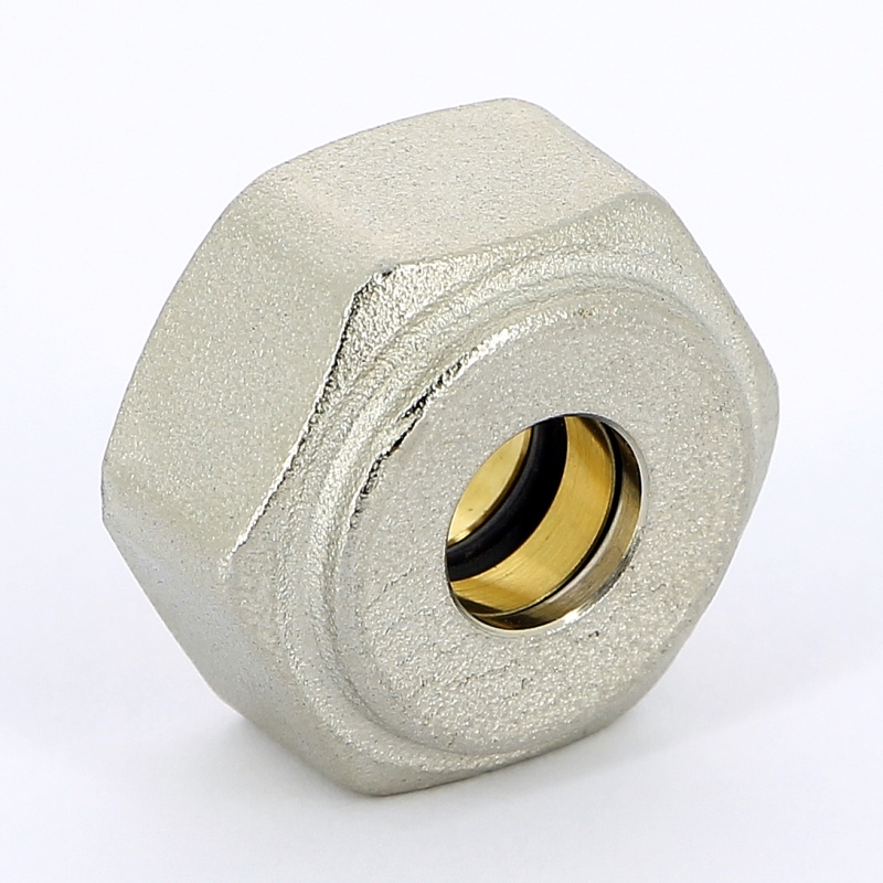 Соединитель для медной трубы обжим EMMETI 10х(М24х19) 01321410 - Вид №1