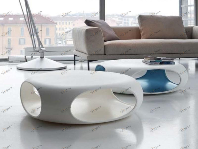 Bonaldo Журнальный столик из низкого полиэтилена Pebble sun-id-1506857