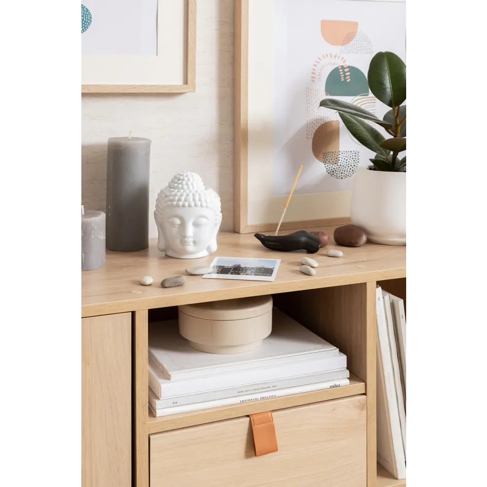 SPACEO Полка KUB для стеллажей - дуб гикори джексон 82731907 Spaceo Kub STLM-0034898 - Вид №10