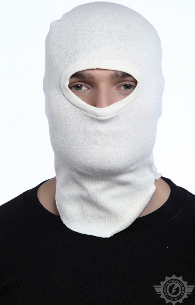 58880 Шлем-маска белая  Головные уборы  размер Спецодежда  - Вид №3