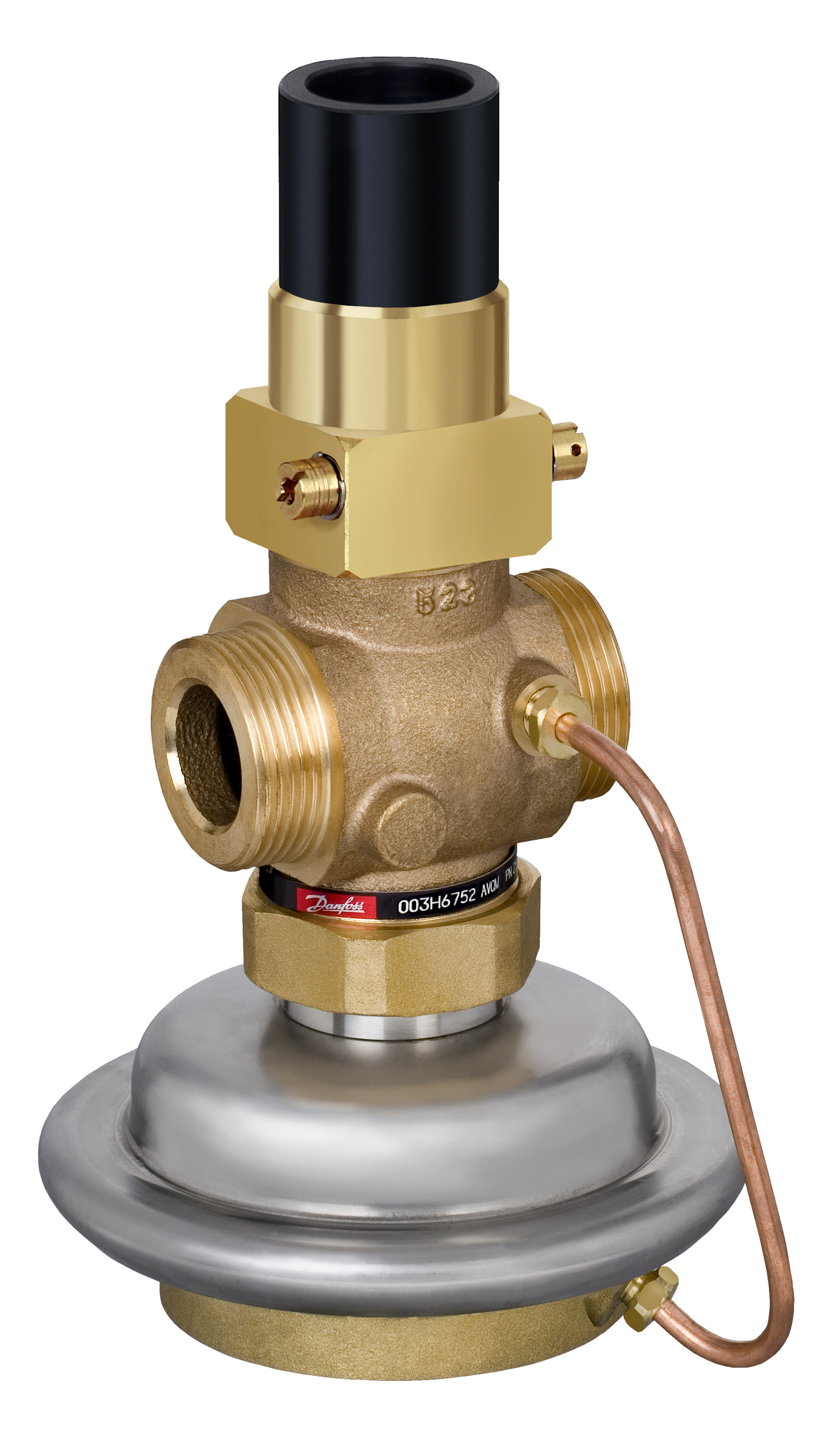 Danfoss Клапан регулирующий комбинированный AVQM с наружной резьбой или фланцевый Комб. р-рAVQM PN16 15/0,4//0,2/резьб. 003H6733  - Вид №41
