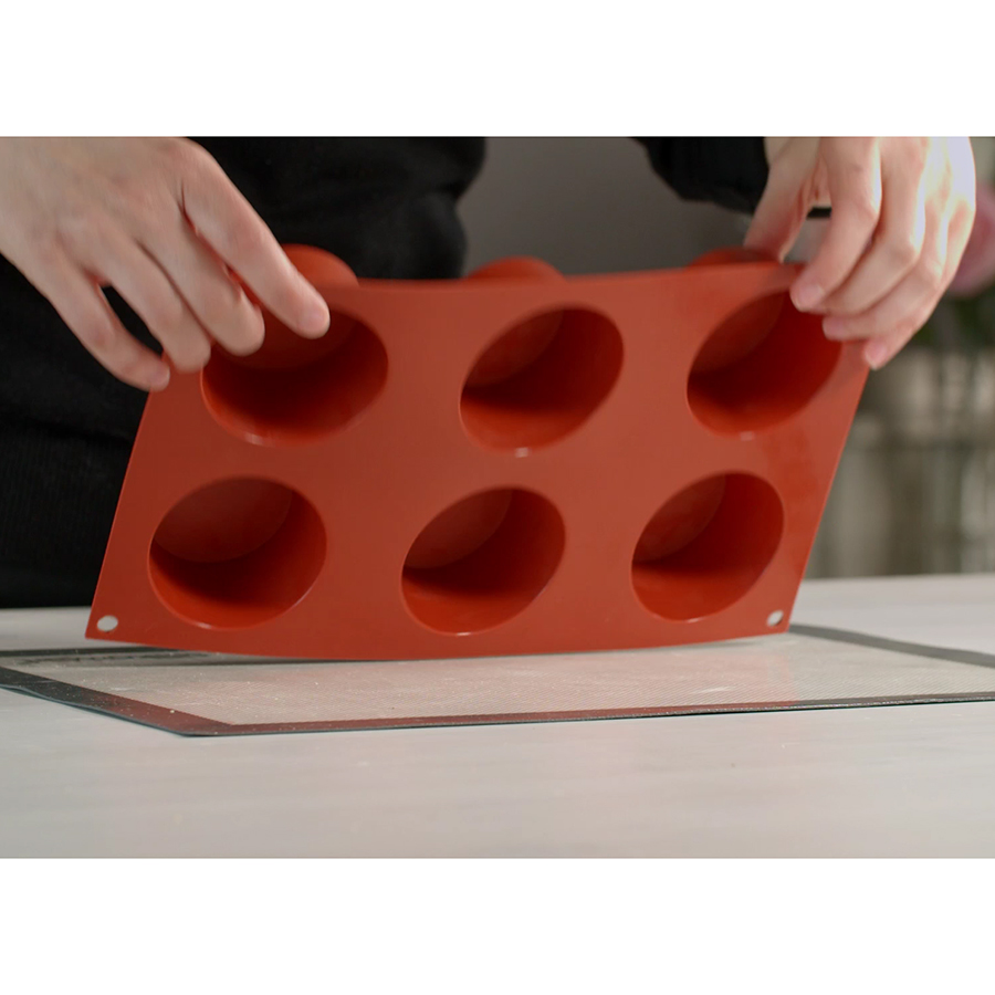 20.023.00.0065 Форма для приготовления маффинов muffin 18 х 33,5 см силиконовая Silikomart  - Вид №4