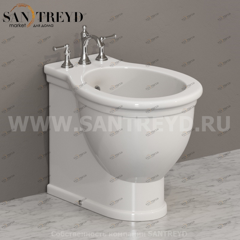 PA027BI Биде напольное PAESTUM Ceramica Globo