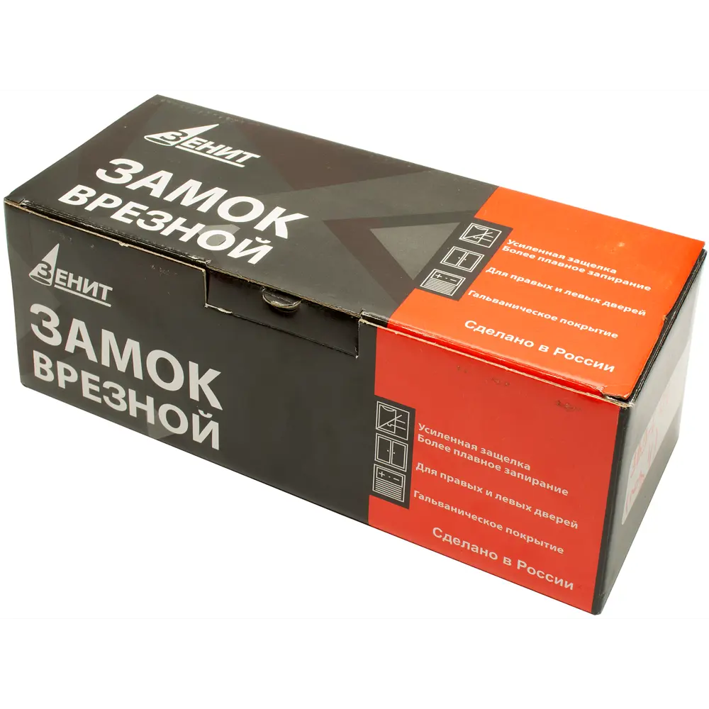 ЗЕНИТ Замок врезной ЗВ9-6-01 с усиленной ручкой, хром 82490863 STLM-0028434 - Вид №5