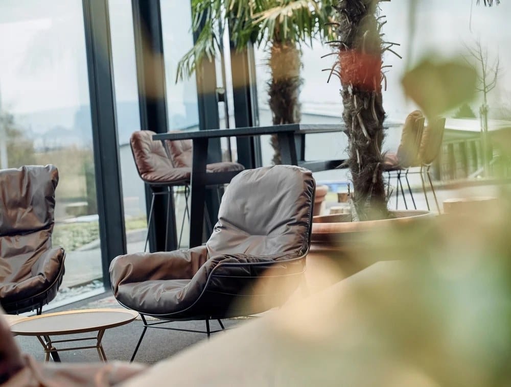 Кожаное кресло с подлокотниками Freifrau Leyasol ARCH-00040881 - Вид №1