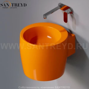 L102T0R0V1.114 Подвесная раковина настенная круглая A. e T. Italia SPOT