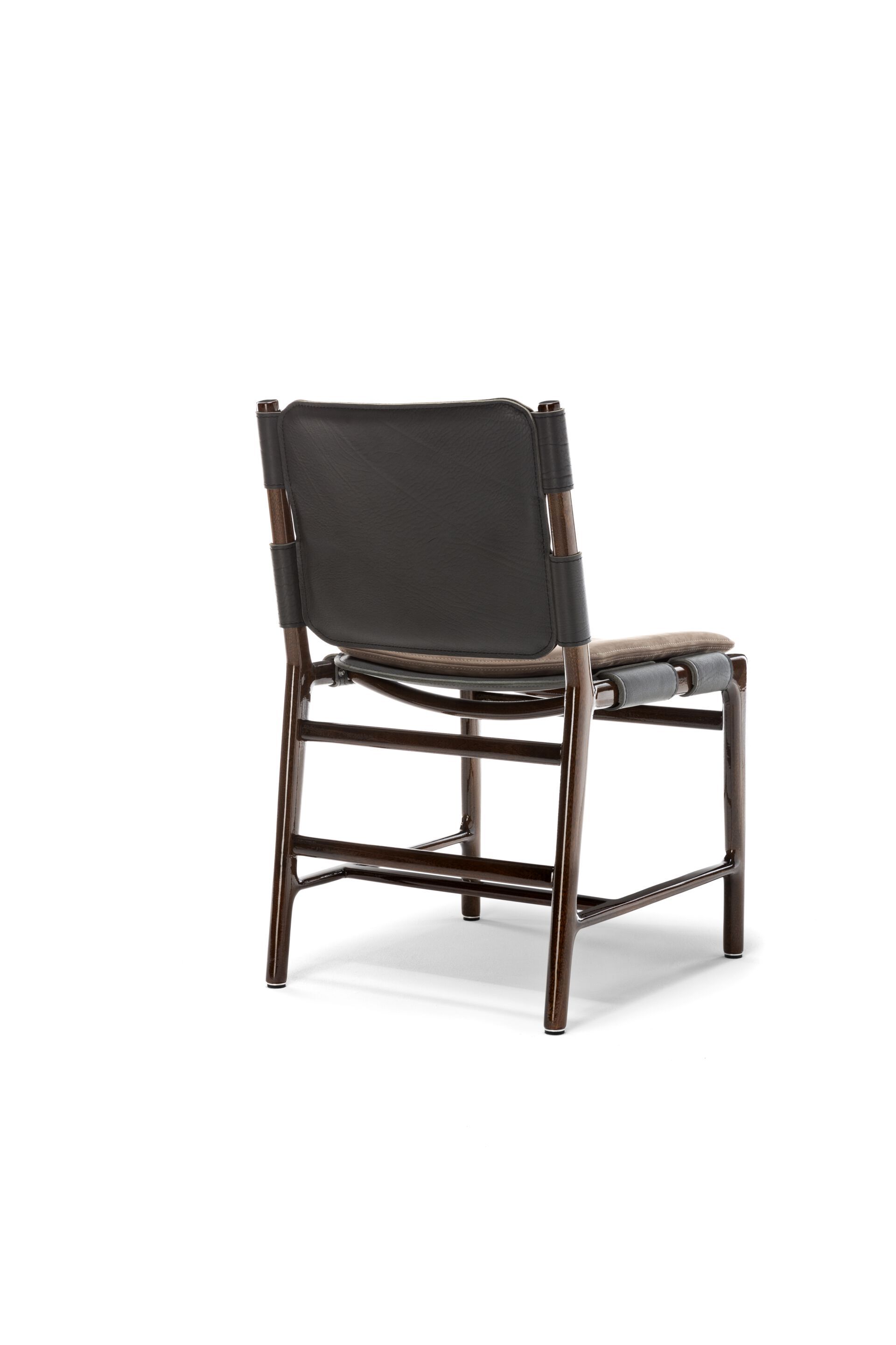 Стул из красного дерева и кожи Exteta Levante ARCH-00051397 - Вид №2