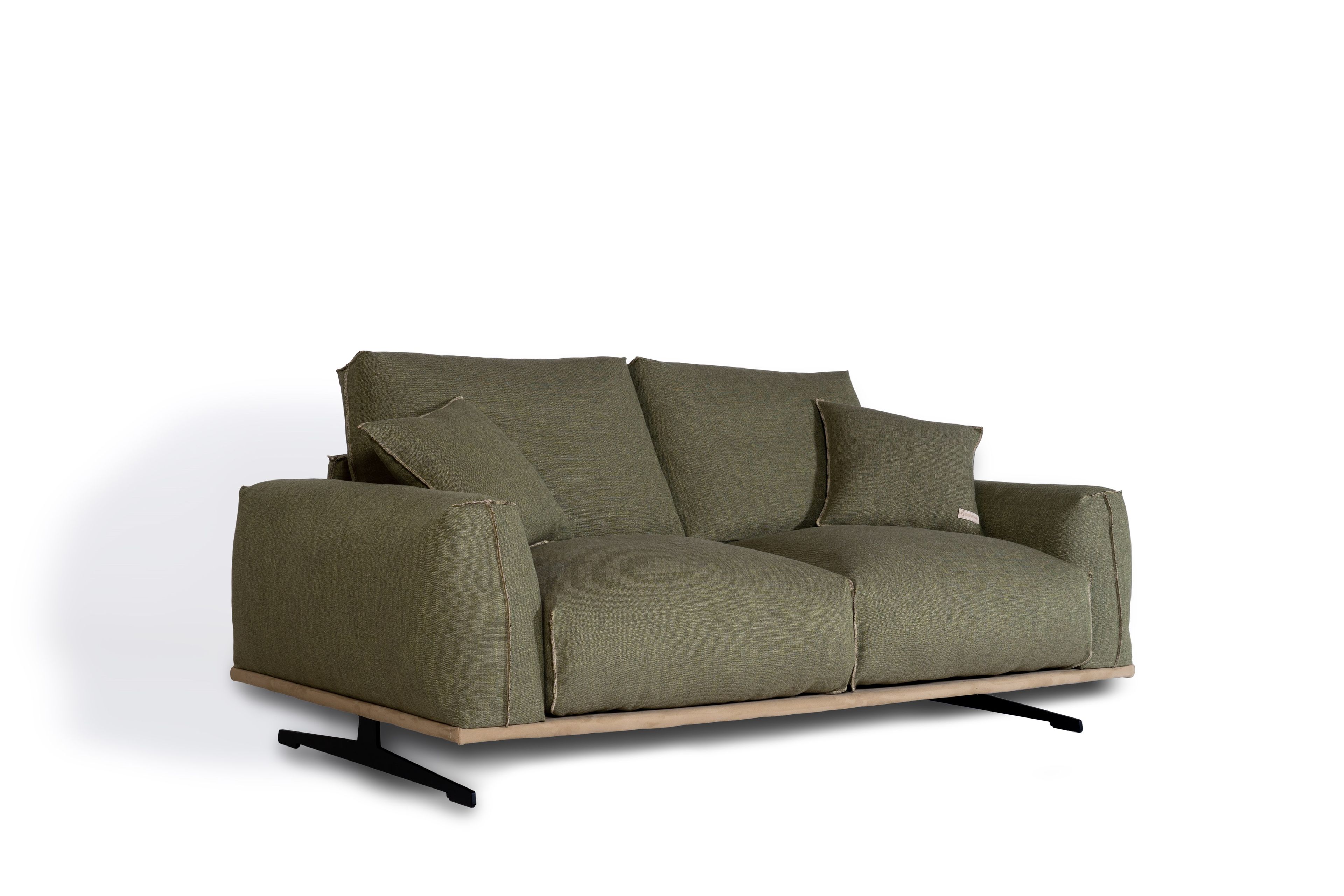 Диван из хлопка и льна Mantellassi 1926 BOBOLI ARCH-00048692 - Вид №10