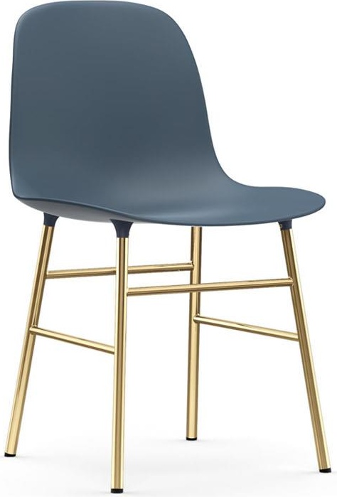 1400903 Стул Brass Blue Normann Copenhagen Form