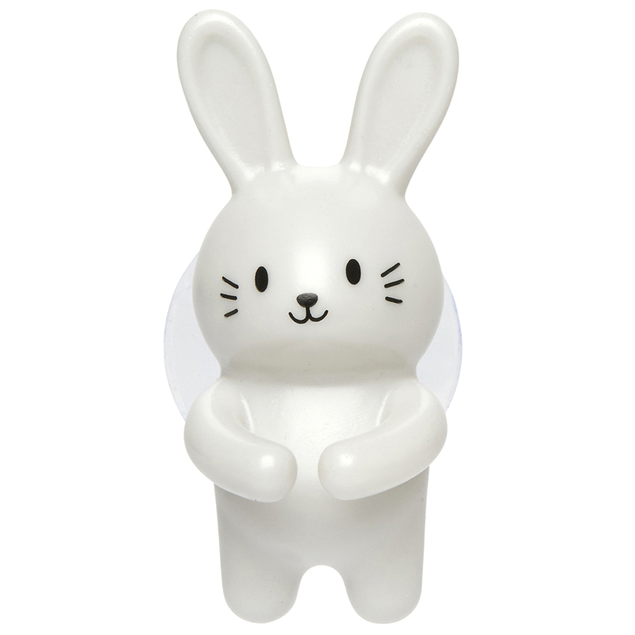 HH55 Держатель для зубной щетки rabbit подвесной Kikkerland 