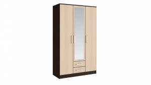 83255 Фиеста Шкаф трехдверный, венге Миф