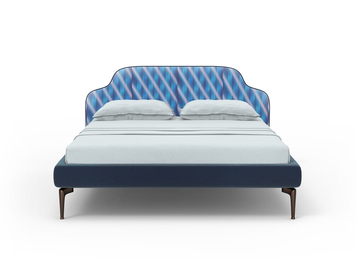 Двуспальная кровать с мягким изголовьем MOMENTI MORFEO MOR5 ARCH-00124758