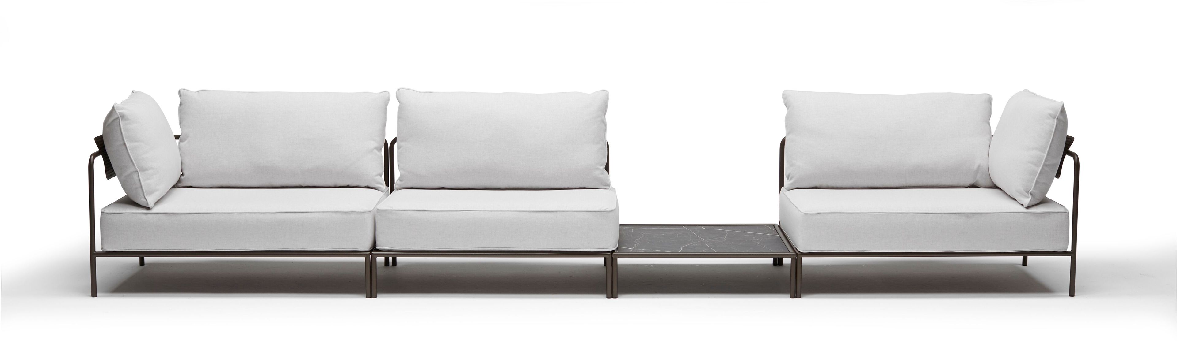 3-местный акриловый тканевый модульный садовый диван S-CAB лоскут ARCH-00020021 - Вид №1