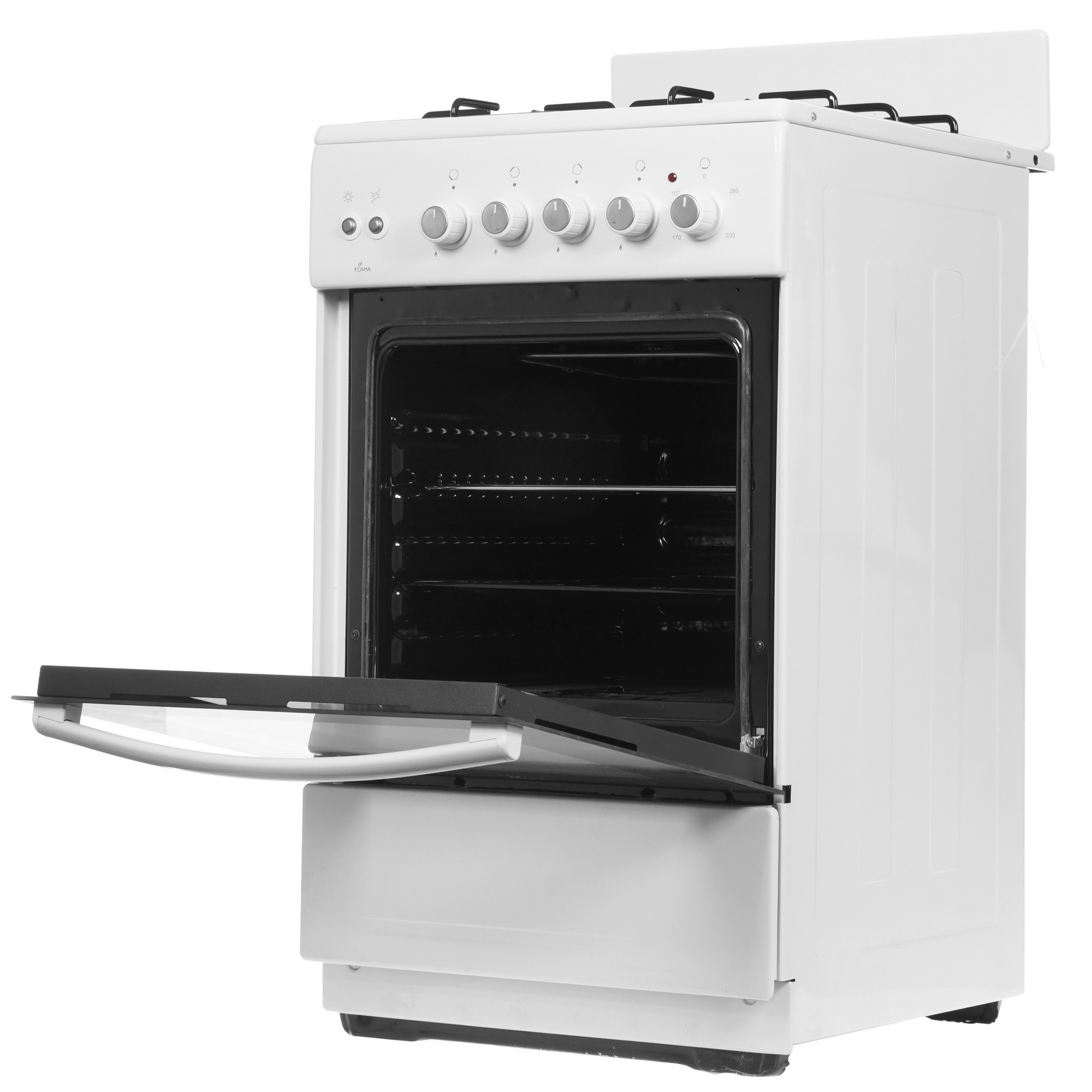 9973270 Комбинированная плита Flama FK 1425 W белый Flama group STDN-0039213 - Вид №4